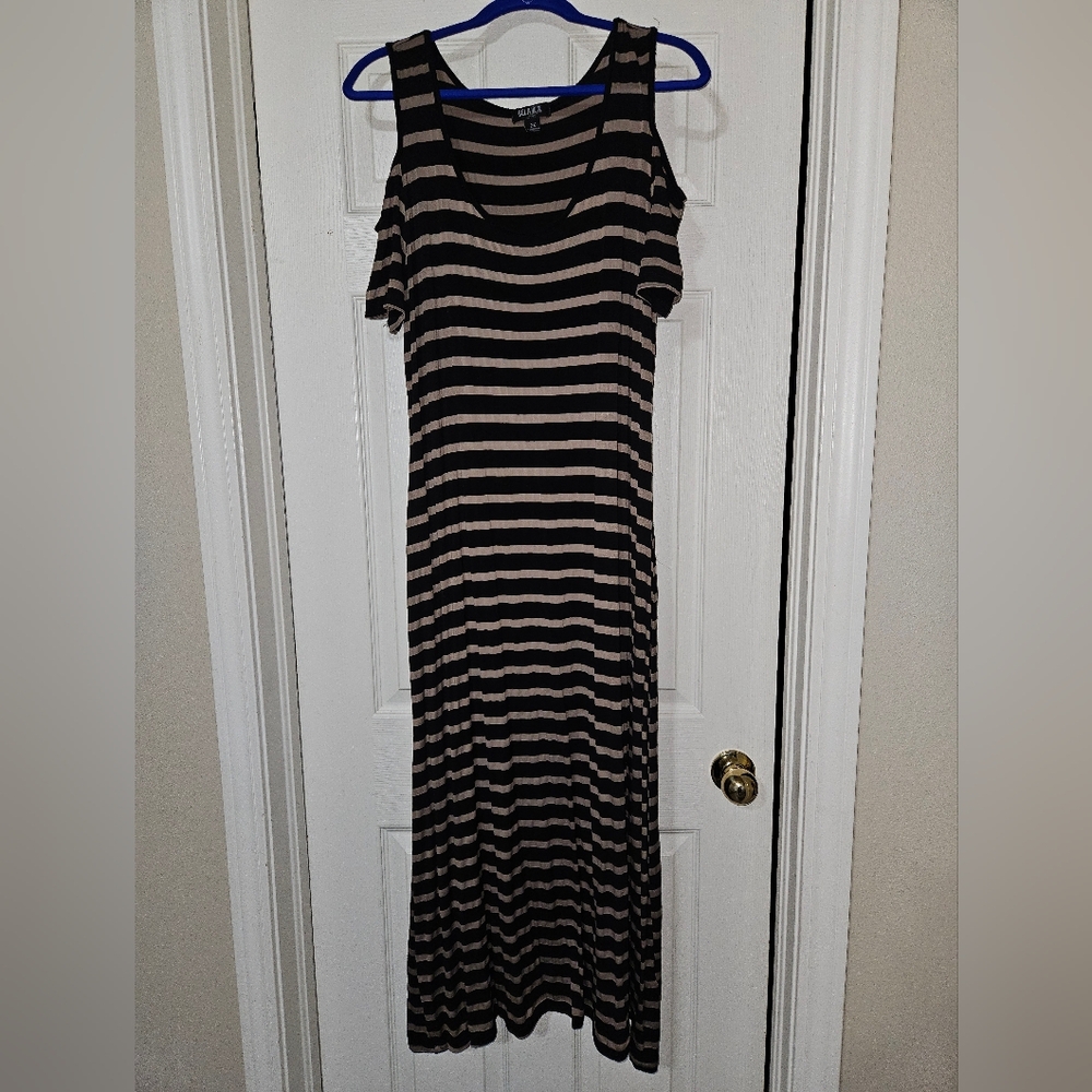 Striped Maxi Dress